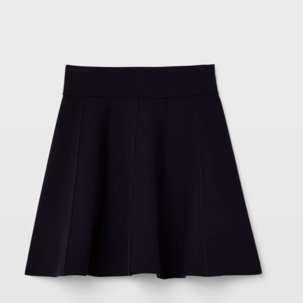 NWOT Club Monaco Navy Knit Mini Skirt - size XS
